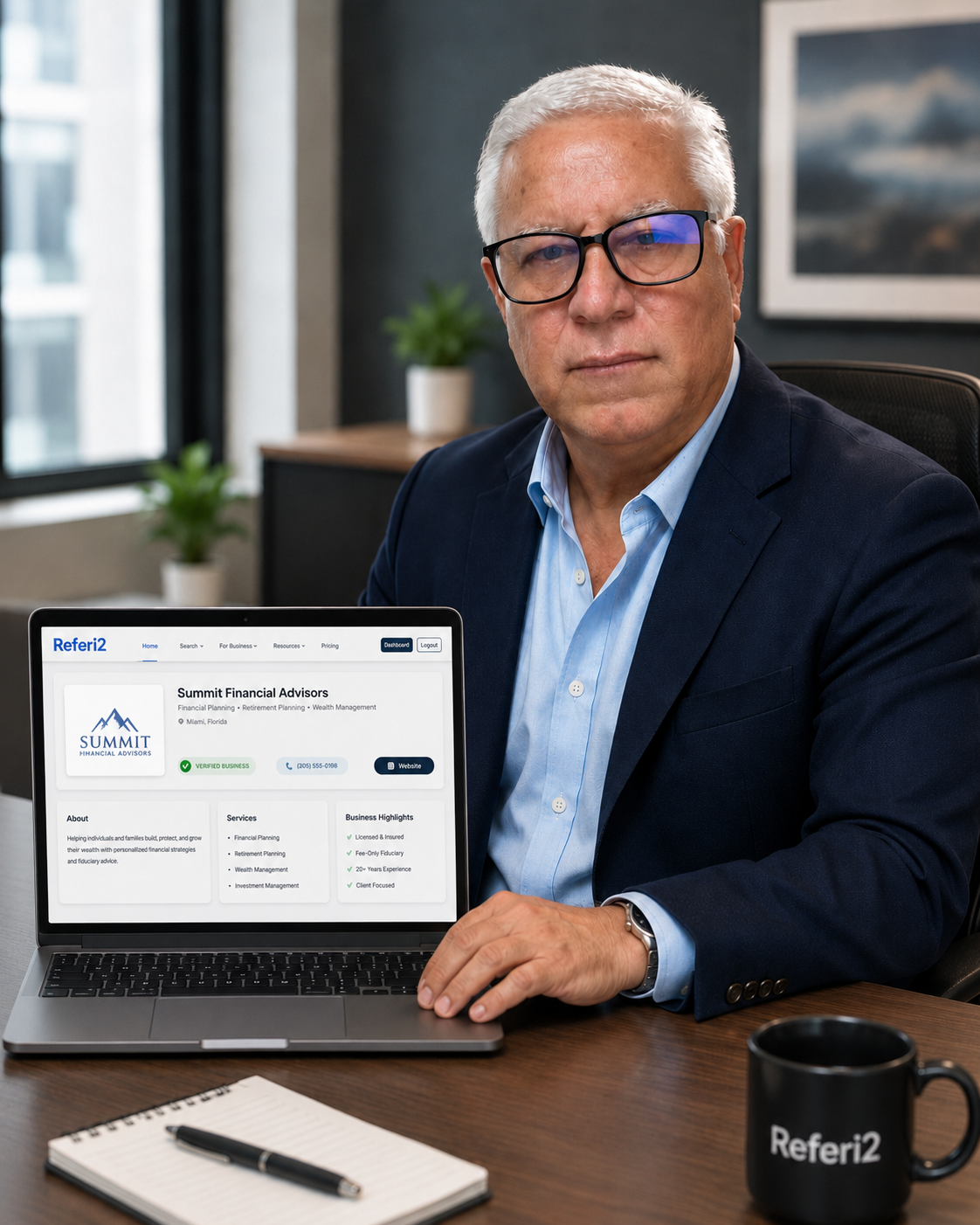 Ramón Reinoso. CEO Referi2