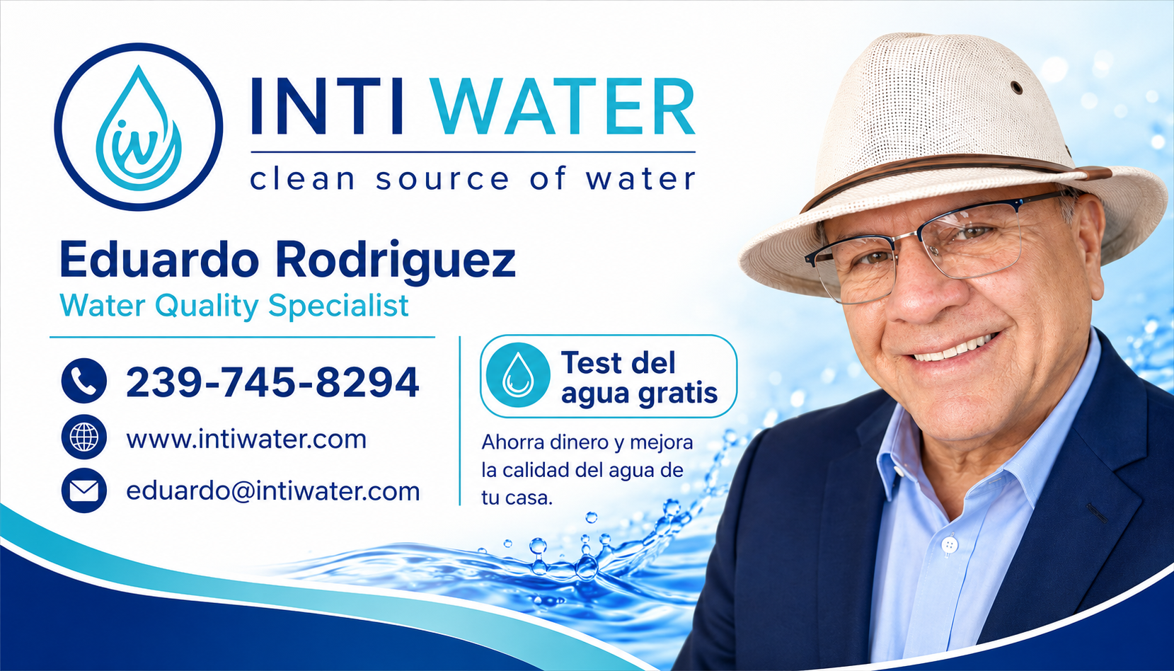 EDUARDO RODRIGUEZ. INTI WATER